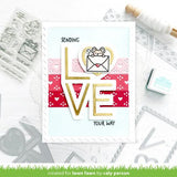 Lawn Fawn - Lawn Cuts - Quilted Heart Border Die