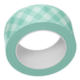 Lawn Fawn - Washi Tape - Aqua Gingham