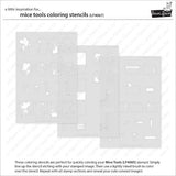 Lawn Fawn - Lawn Clippings - Mice Tools Coloring Stencils