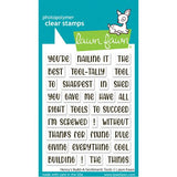 Lawn Fawn - Stamps - Henry's Build-A-Sentiment: Tools