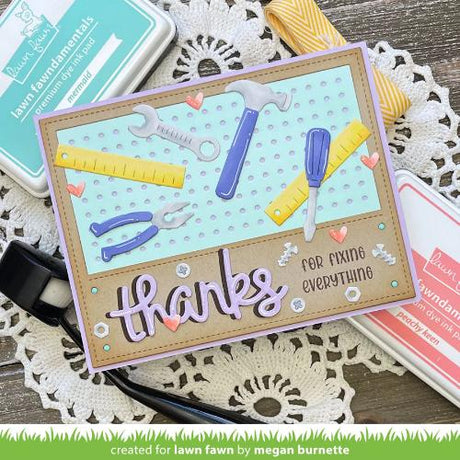 Lawn Fawn - Stamps - Henry's Build-A-Sentiment: Tools