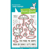 Lawn Fawn - Lawn Cuts - Silly Goose, Rain or Shine! Dies