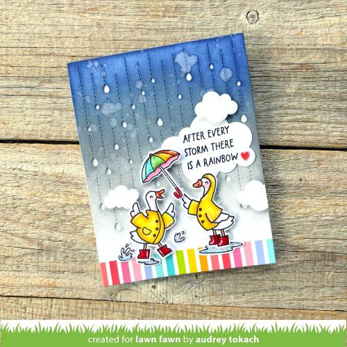 Lawn Fawn - Stamps - Rainbow Sentiments