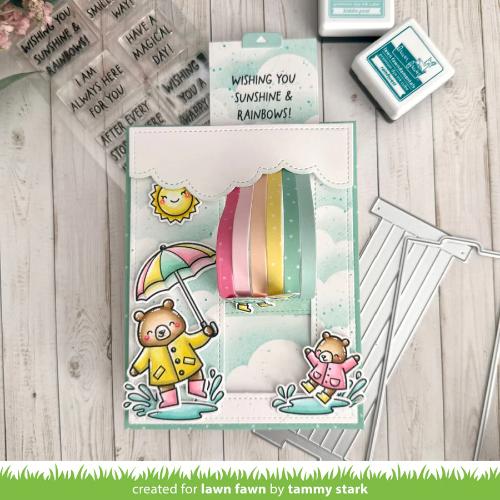 Lawn Fawn - Stamps - Rainbow Sentiments