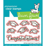 Lawn Fawn - Lawn Cuts - All the Grad Caps Dies