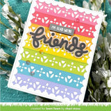 Lawn Fawn - Lawn Cuts - Scripty Friends Outline Add-On Die