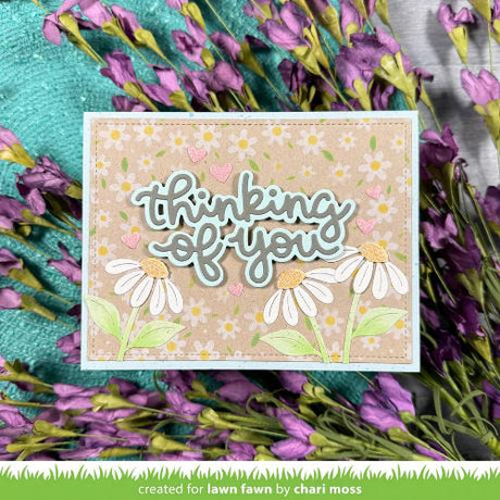Lawn Fawn - Lawn Clippings - Spring Flowers Stencils