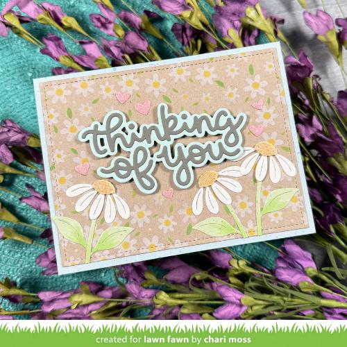Lawn Fawn - Lawn Clippings - Spring Flowers Stencils