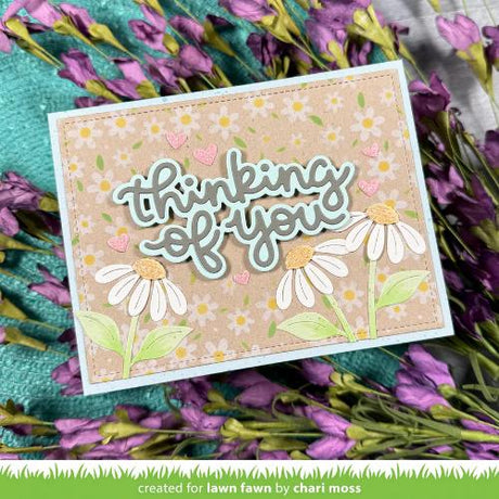 Lawn Fawn - Lawn Clippings - Spring Flowers Stencils