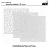 Lawn Fawn - Lawn Clippings - Spring Flowers Stencils