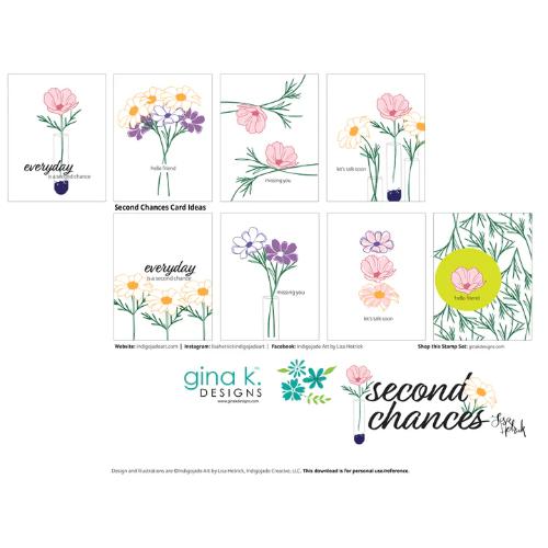 Gina K designs - BUNDLE- Second Chances - Postage as per Actual