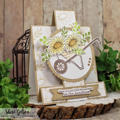 Gina K Designs - STENCIL- Daisies Bloom