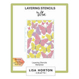 Lisa Horton Crafts Layering Stencils - Mariposa