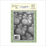 Lisa Horton Crafts - Jingle Bells 5" x 7" Embossing Folder