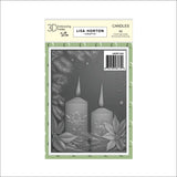 Lisa Horton Crafts - Candles A6 Embossing Folder