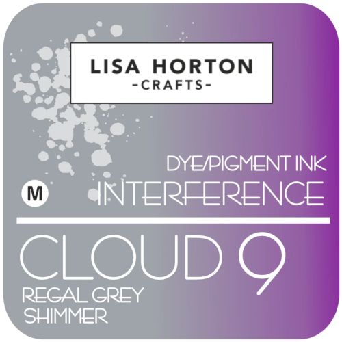 Lisa Horton Crafts Regal Grey Shimmer Interference Ink