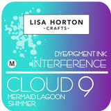 Lisa Horton Crafts Mermaid Lagoon Shimmer Interference Ink