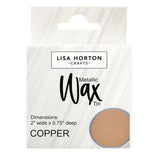 Lisa Horton Crafts - Water Based Wax Tin - Copper #876