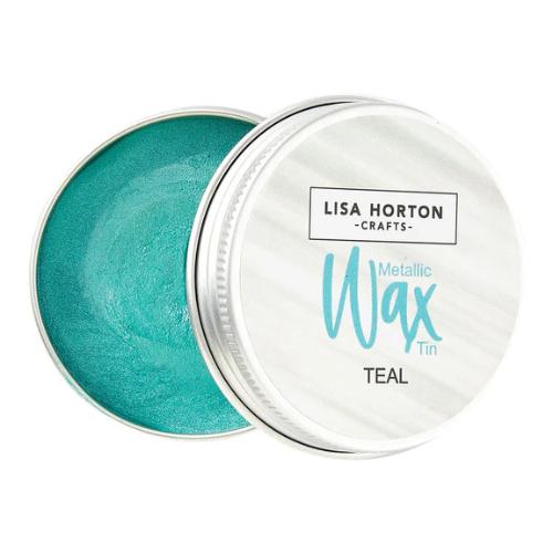 Lisa Horton Crafts - Water Based Wax Tin - Teal #808