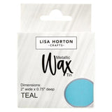 Lisa Horton Crafts - Water Based Wax Tin - Teal #808