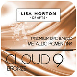 Lisa Horton Crafts - Cloud 9 Metallic Ink Pad - Bronze