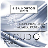 Lisa Horton Crafts - Cloud 9 Metallic Ink Pad - Titanium