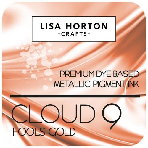 Lisa Horton Crafts - Cloud 9 Metallic Ink Pad - Fools Gold