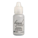 Ranger Liquid Pearls Dimensional Pearlescent Paint .5oz Silver Pearl