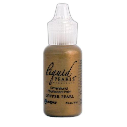 Ranger Liquid Pearls Dimensional Pearlescent Paint .5oz Copper Pearl