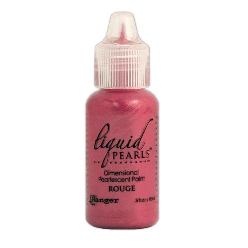 Ranger Liquid Pearls Dimensional Pearlescent Paint .5oz Rouge