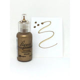 Ranger Liquid Pearls Dimensional Pearlescent Paint .5oz Brass