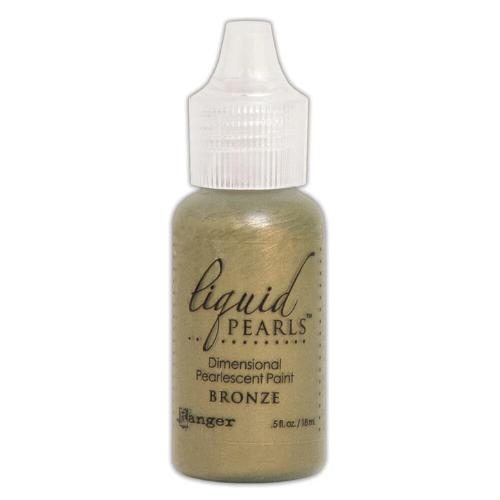 Ranger Liquid Pearls Dimensional Pearlescent Paint .5oz Bronze