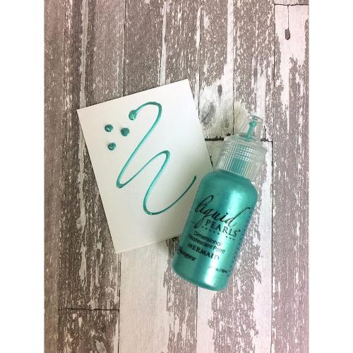 Ranger Liquid Pearls Dimensional Pearlescent Paint .5oz Mermaid