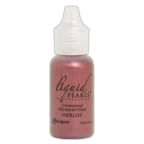 Ranger Liquid Pearls Dimensional Pearlescent Paint .5oz Merlot