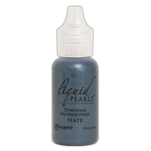Ranger Liquid Pearls Dimensional Pearlescent Paint .5oz Slate