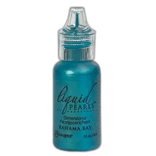 Ranger Liquid Pearls Dimensional Pearlescent Paint .5oz Bahama Bay