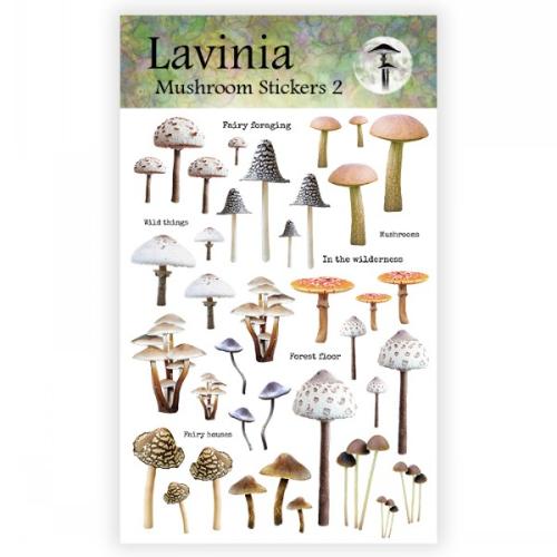 Lavinia Stamps - Mushroom Stickers 2