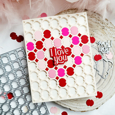 Pinkfresh Studio - Lattice Glow coverplate die