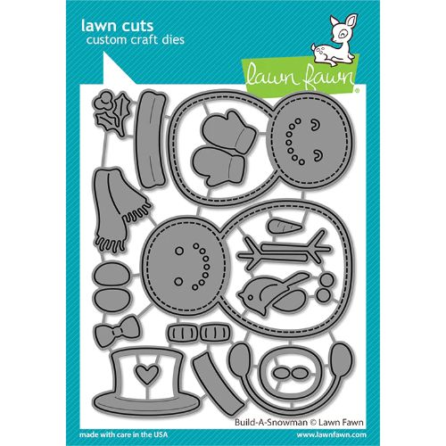 Lawn Fawn - Lawn Cuts - Build-A-Snowman Dies