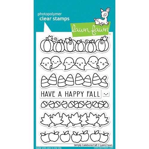 Lawn Fawn - Stamps - Simply Celebrate Fall