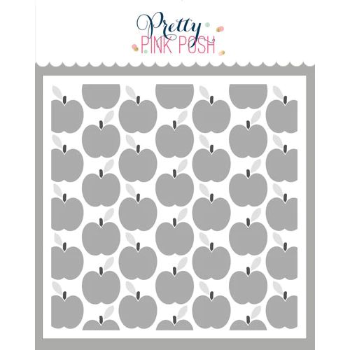 Pretty Pink Posh - Layered Apples Stencils (3 Pack)