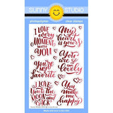 Sunny Studios - Lovey Dovey Stamps