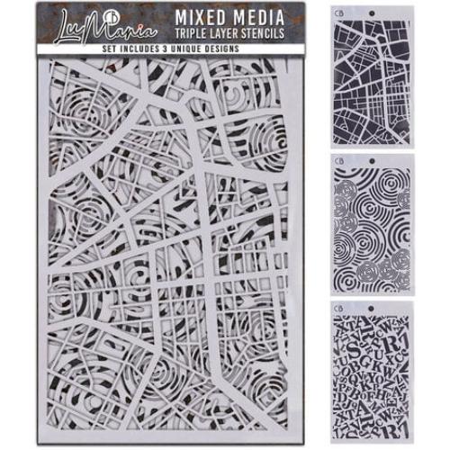 Ciao Bella Stencil Mix Triple Layer Set #006 (MD006)