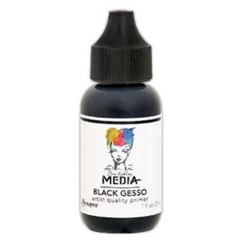 Dina Wakley Media Gesso 1oz Black