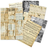 Ciao Bella Music Sheet A5 Tissue Paper Set (24pcs) (ME002)