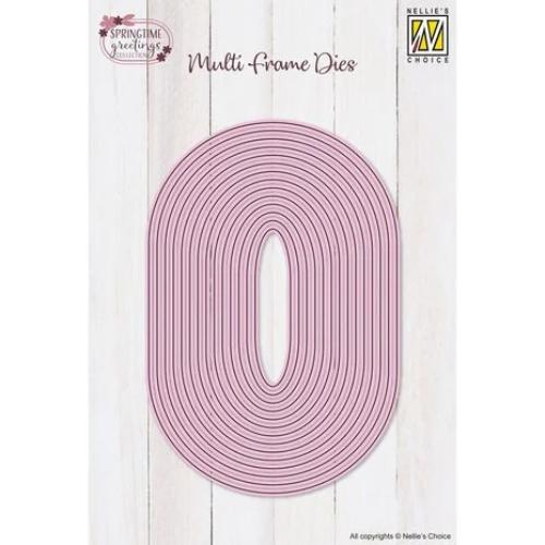 Nellie Snellen Multi Frame Die Ovals (MFD173)