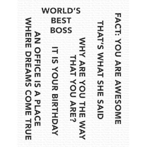 MFT - The Office Stamp Set