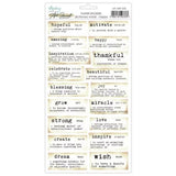 Mintay Art Journal Paper Stickers 6x12 Inch Dictionary Words Happy (MT-ART-S05) - Postage as per Actual