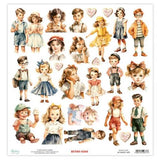Mintay Basic 12x12 Inch Elements Retro Kids (MT-BASIC-A09) - Postage as per actual