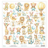 Mintay Basic 12x12 Inch Elements Baby Safari (MT-BASIC-A11) - Postage as per actual